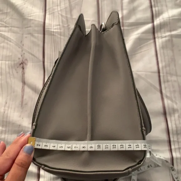 NWT Nine West "You and Me" Gray Handbag/Shoulder Bag - Picture 11 of 14